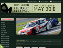 Tablet Screenshot of doningtonhistoric.com
